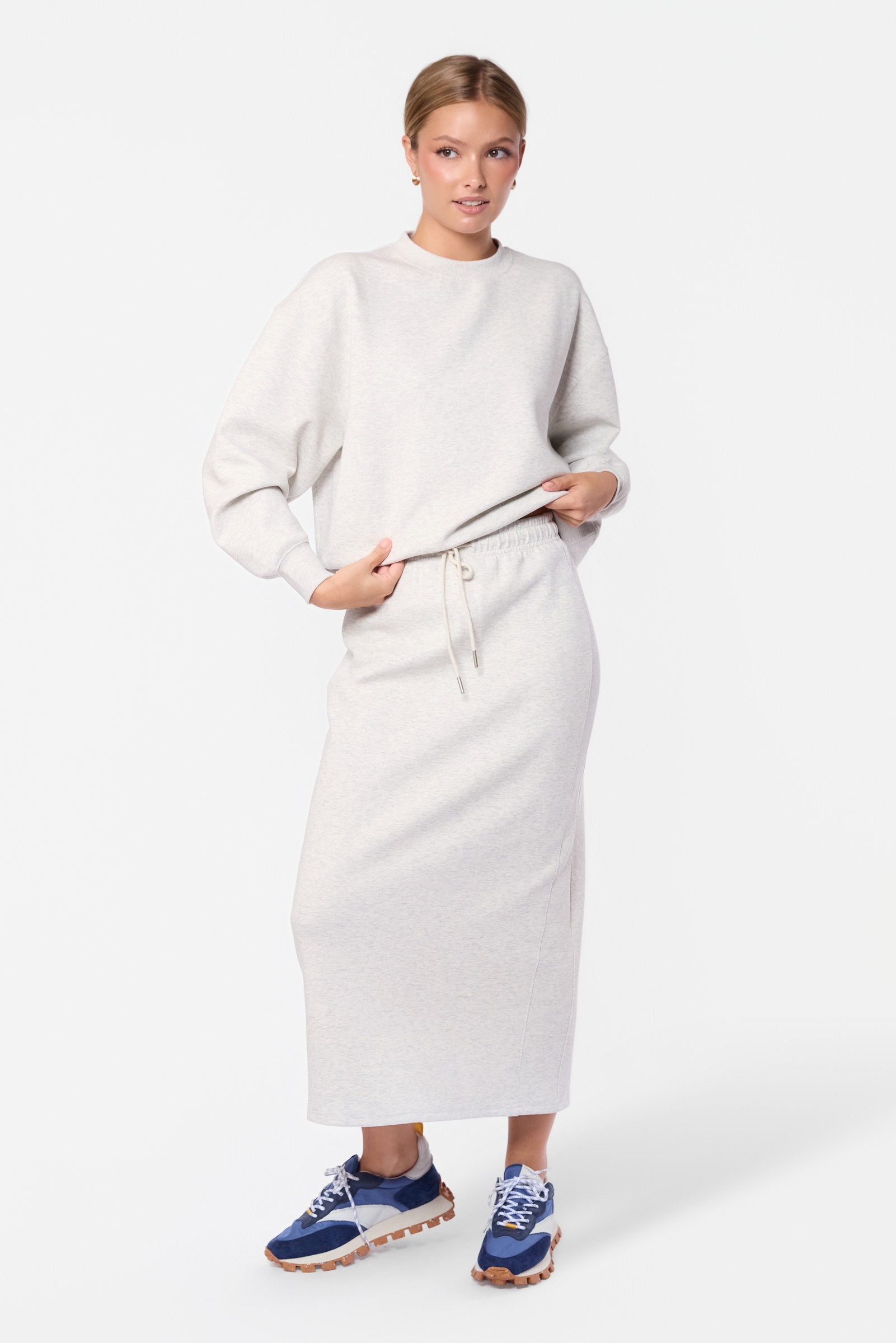 Kaia Skirt (Heather Grey)