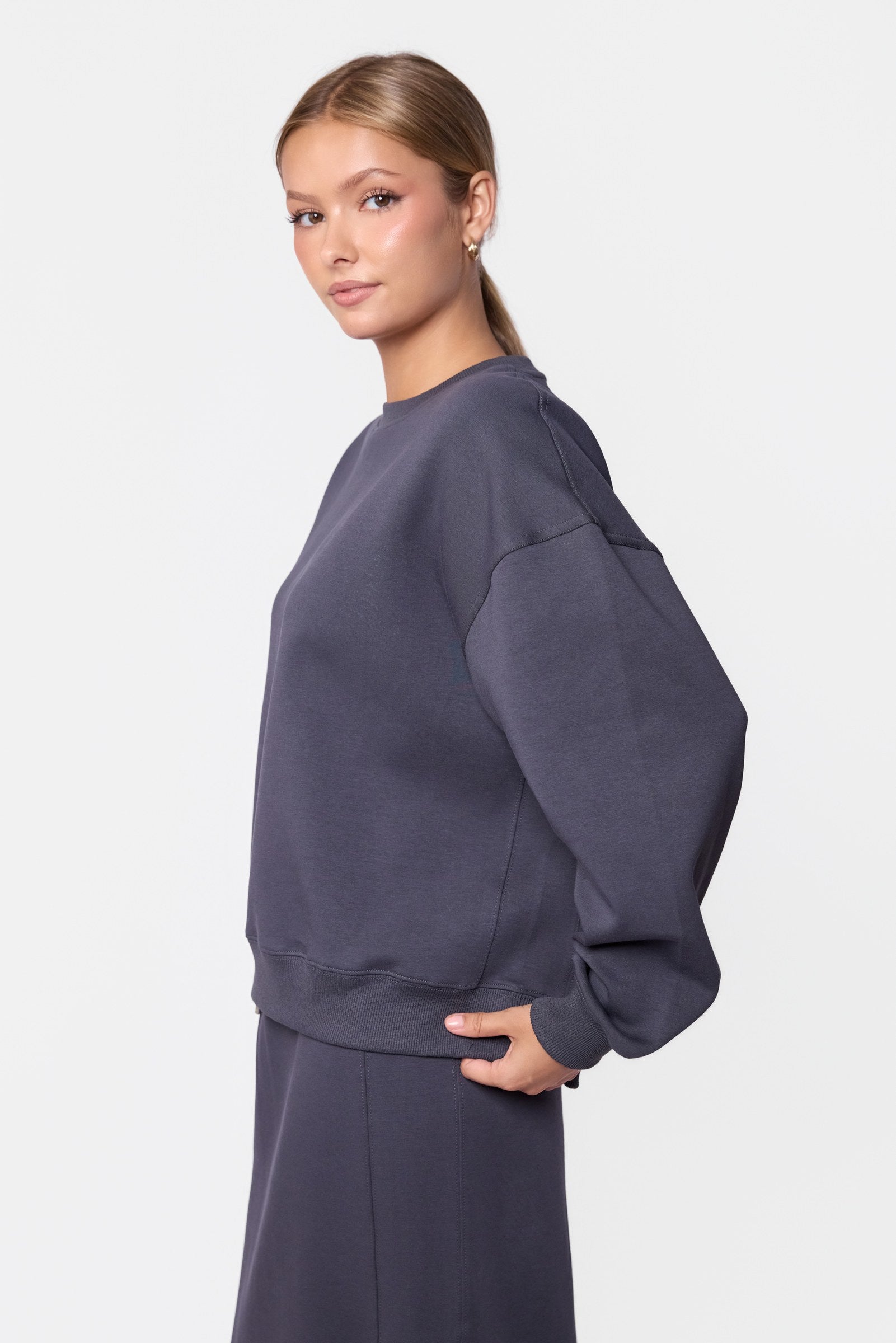 Kaia Top (Midnight Grey)