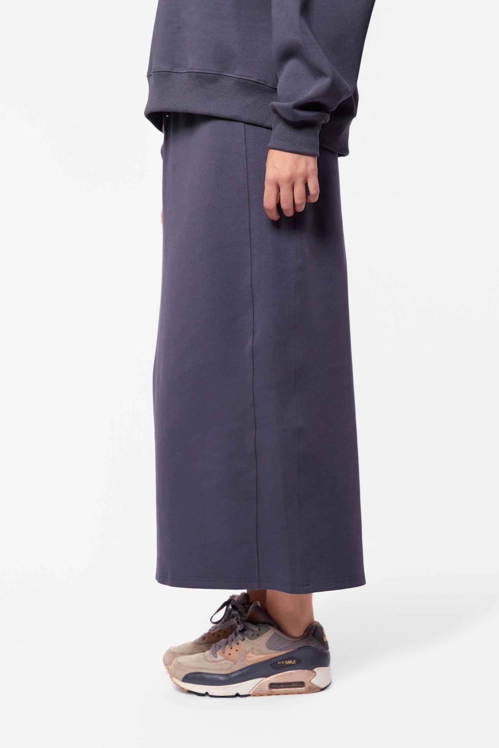 Kaia Skirt (Midnight Grey)