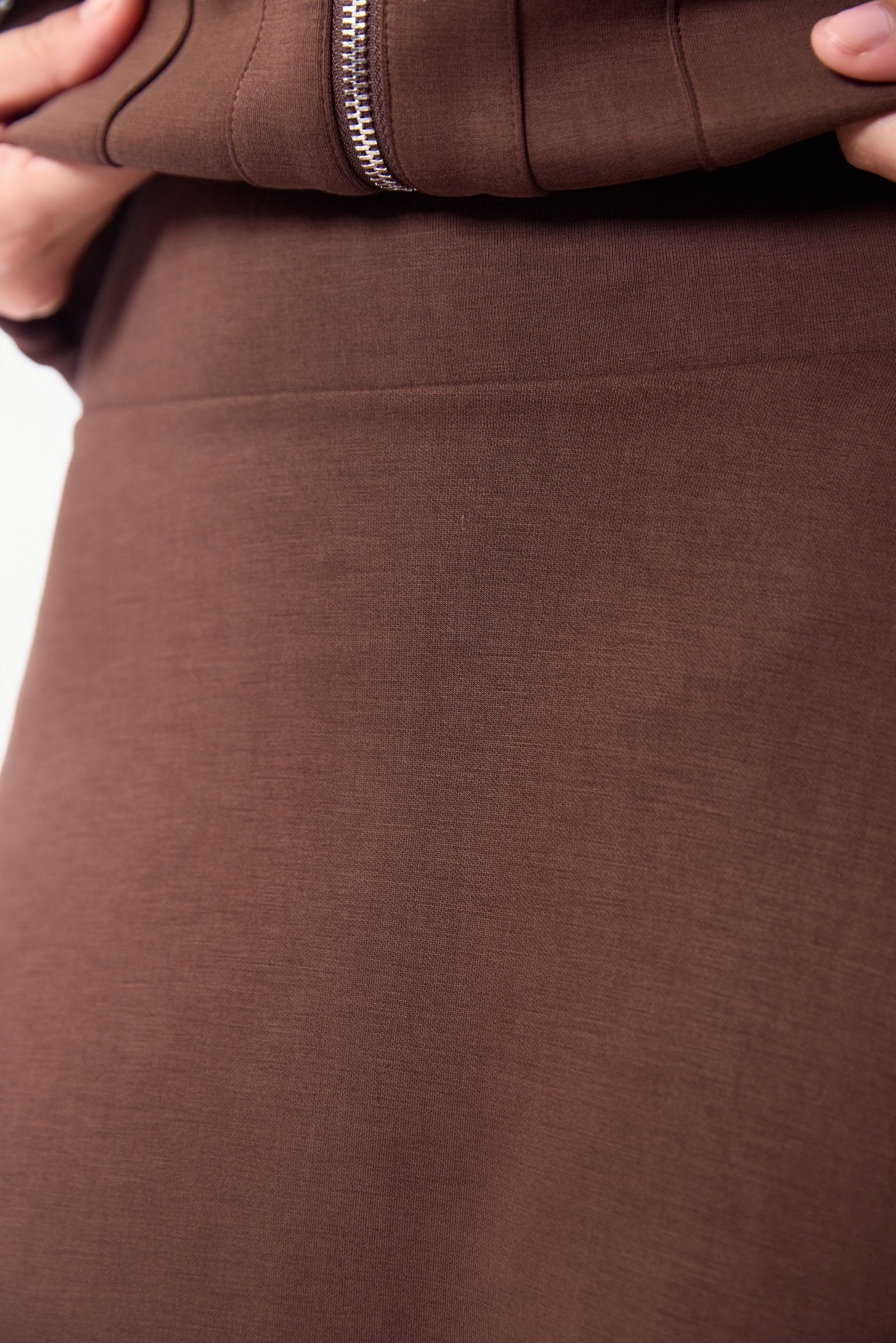 Mina Swing Skirt 23" (Dark Brown)