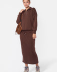 Mina Skirt 35" (Dark Brown)