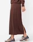 Mina Skirt 35" (Dark Brown)