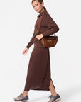 Mina Skirt 35" (Dark Brown)