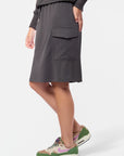 Mina Cargo Skirt 23" (Olive)