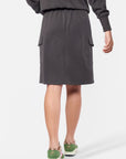 Mina Cargo Skirt 23" (Olive)