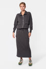 Mina Cargo Skirt 35" (Olive)