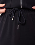 Mina Cargo Skirt 23" (Black)