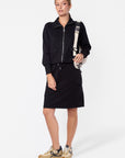 Mina Cargo Skirt 23" (Black)
