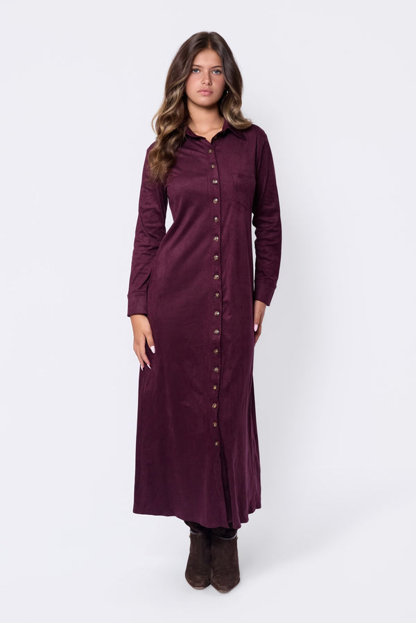 Mona Dress (Plum)