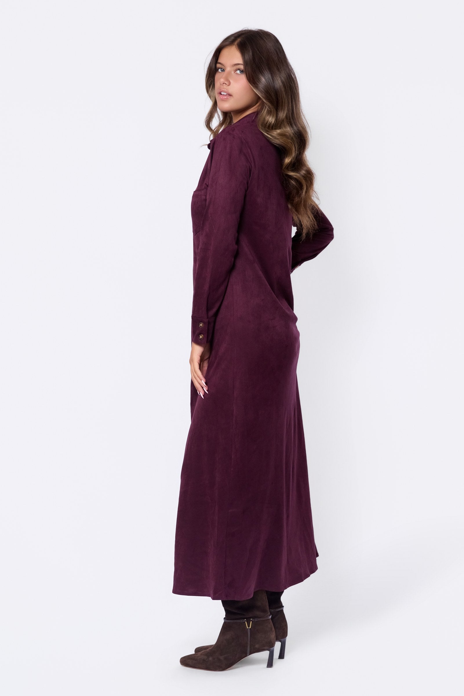 Mona Dress (Plum)
