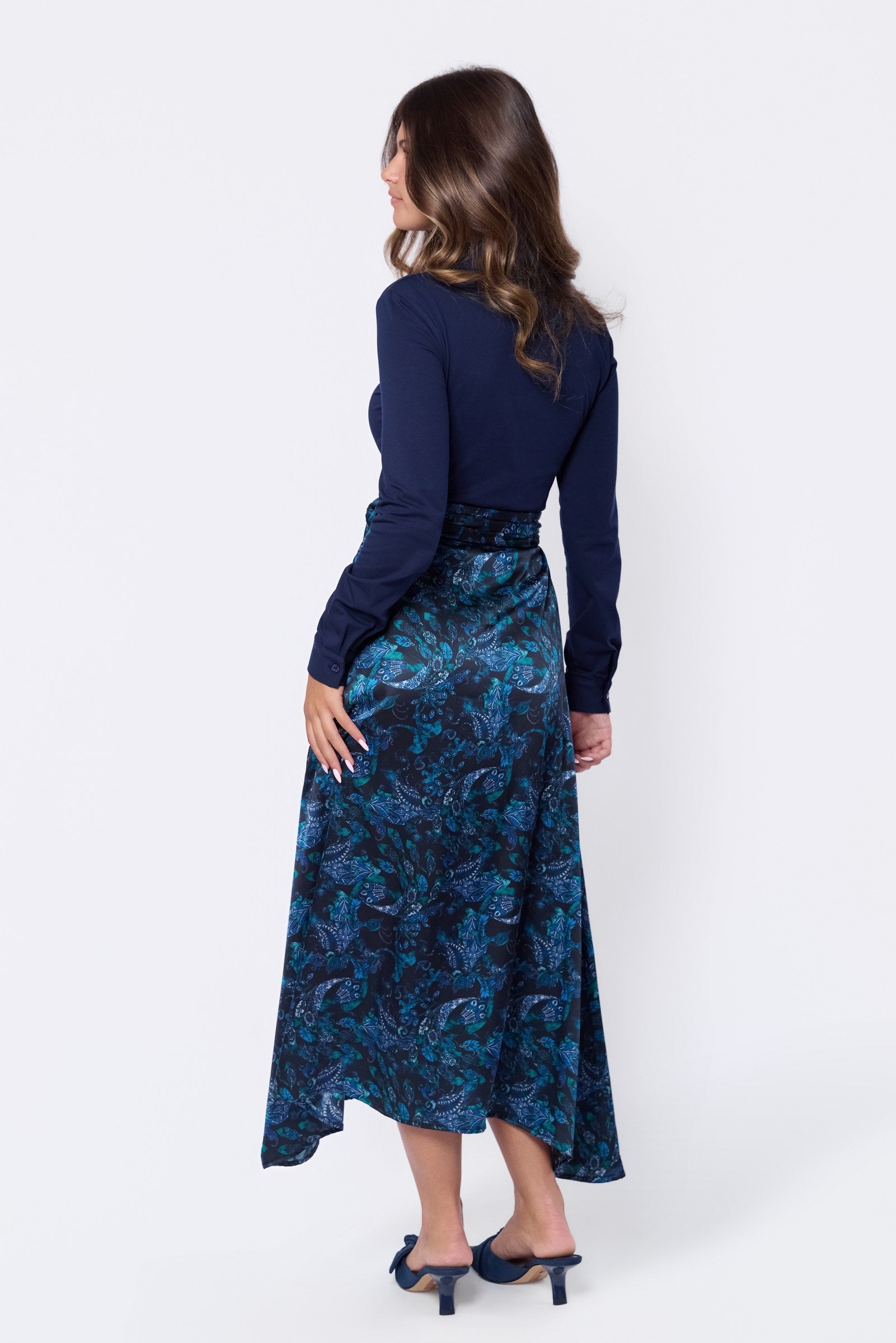 Brandy Dress (Navy)