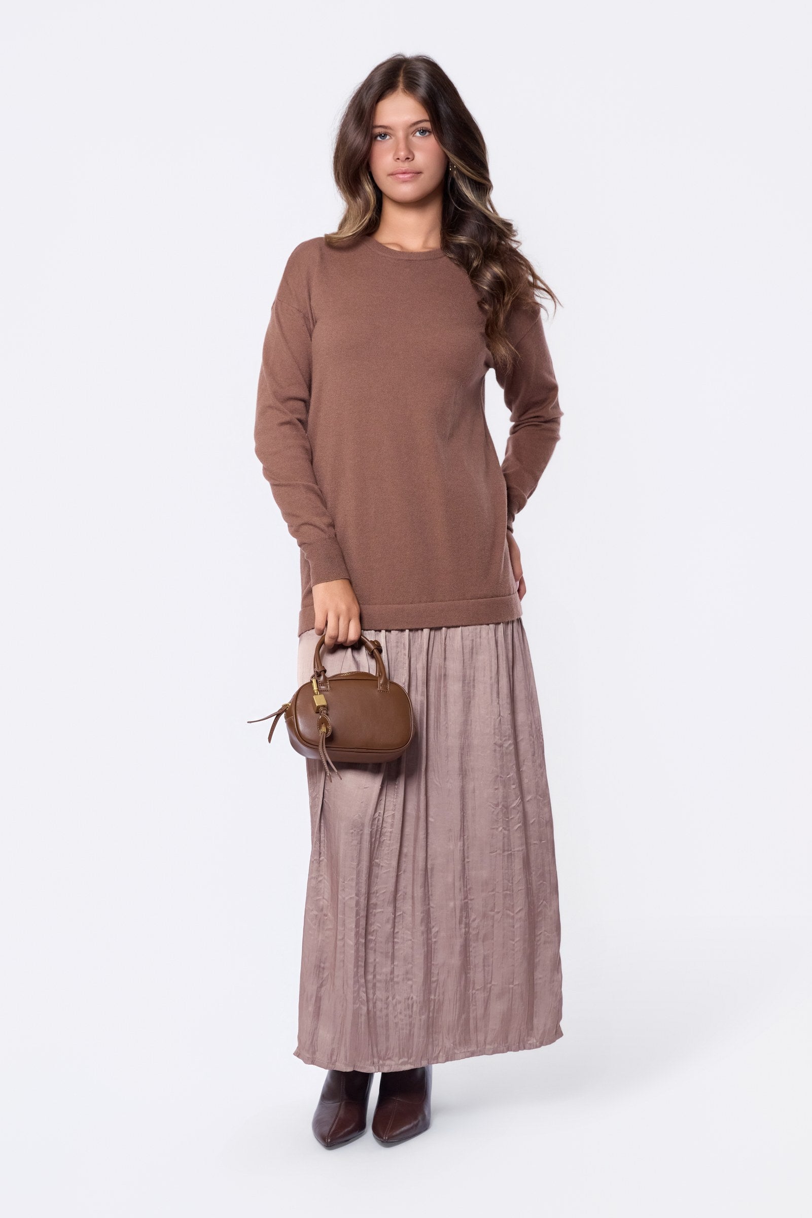 Hadley Dress (Brown)