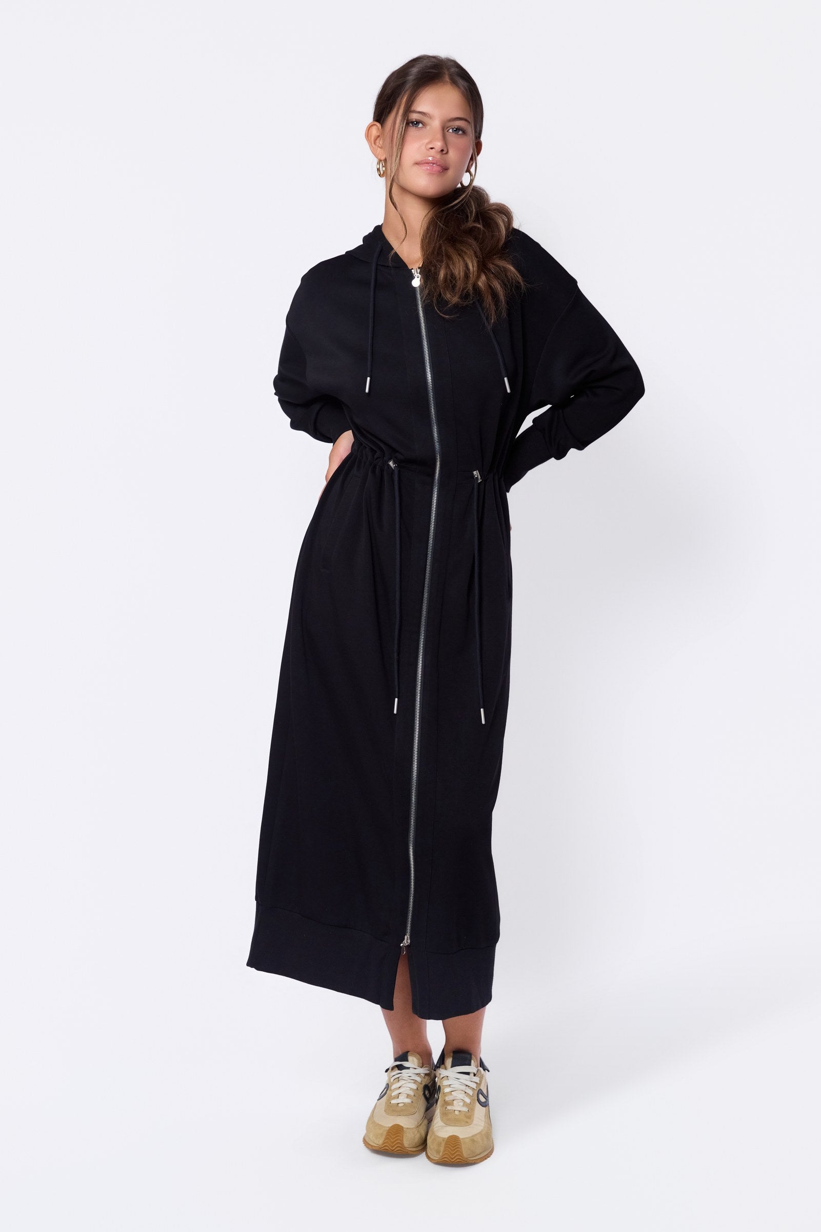 Mina Dress 50" (Black)