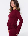 Perry Top (Burgundy)