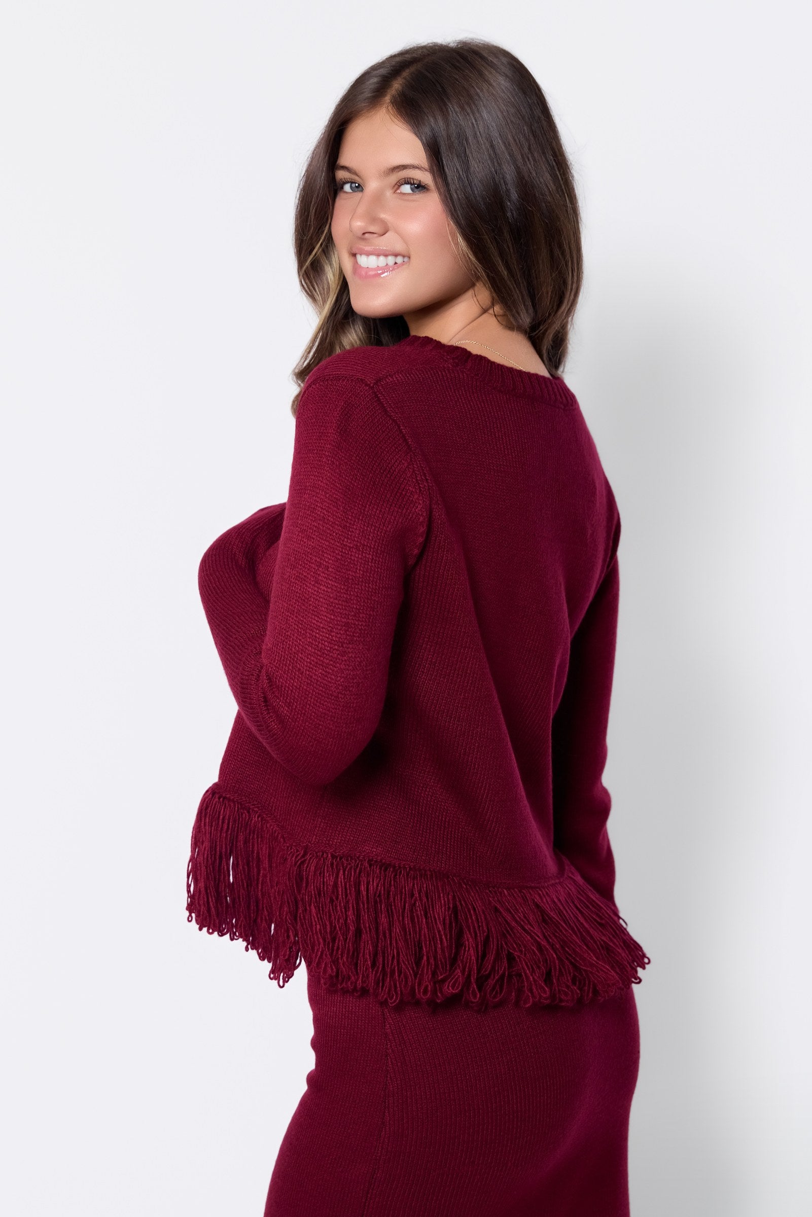 Perry Top (Burgundy)
