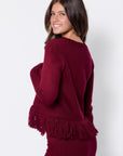 Perry Top (Burgundy)