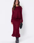 Perry Top (Burgundy)