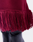 Perry Skirt (Burgundy)