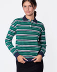 Tamara Top (Green Navy)