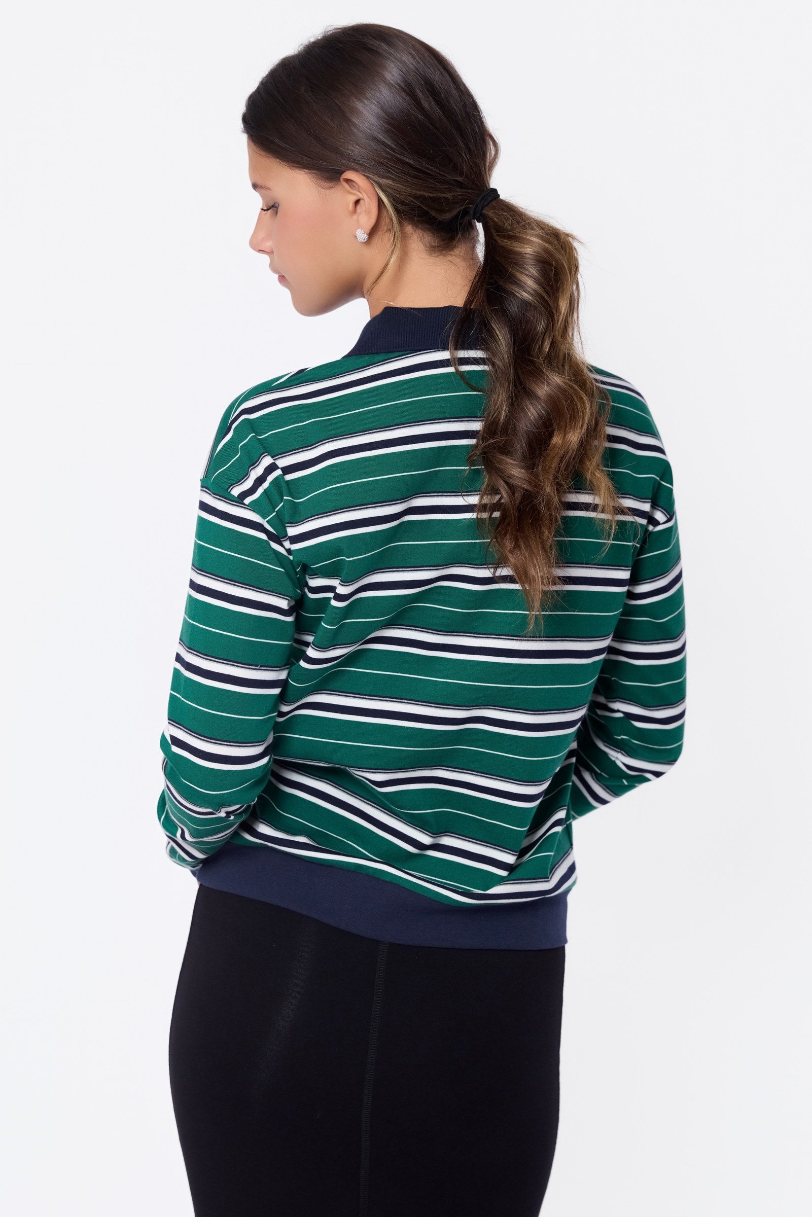Tamara Top (Green Navy)