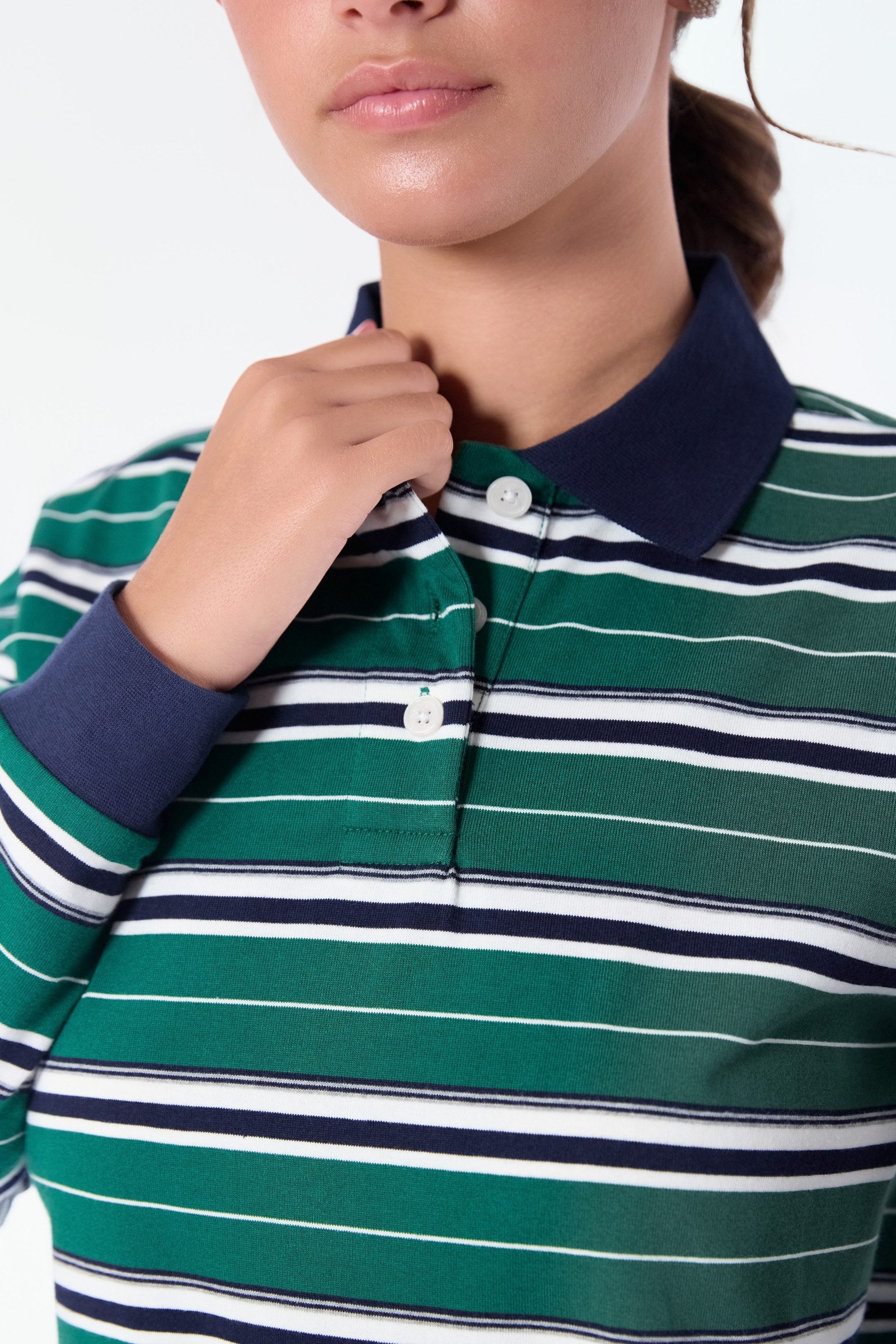 Tamara Top (Green Navy)