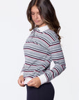 Tamara Top (Grey Navy)