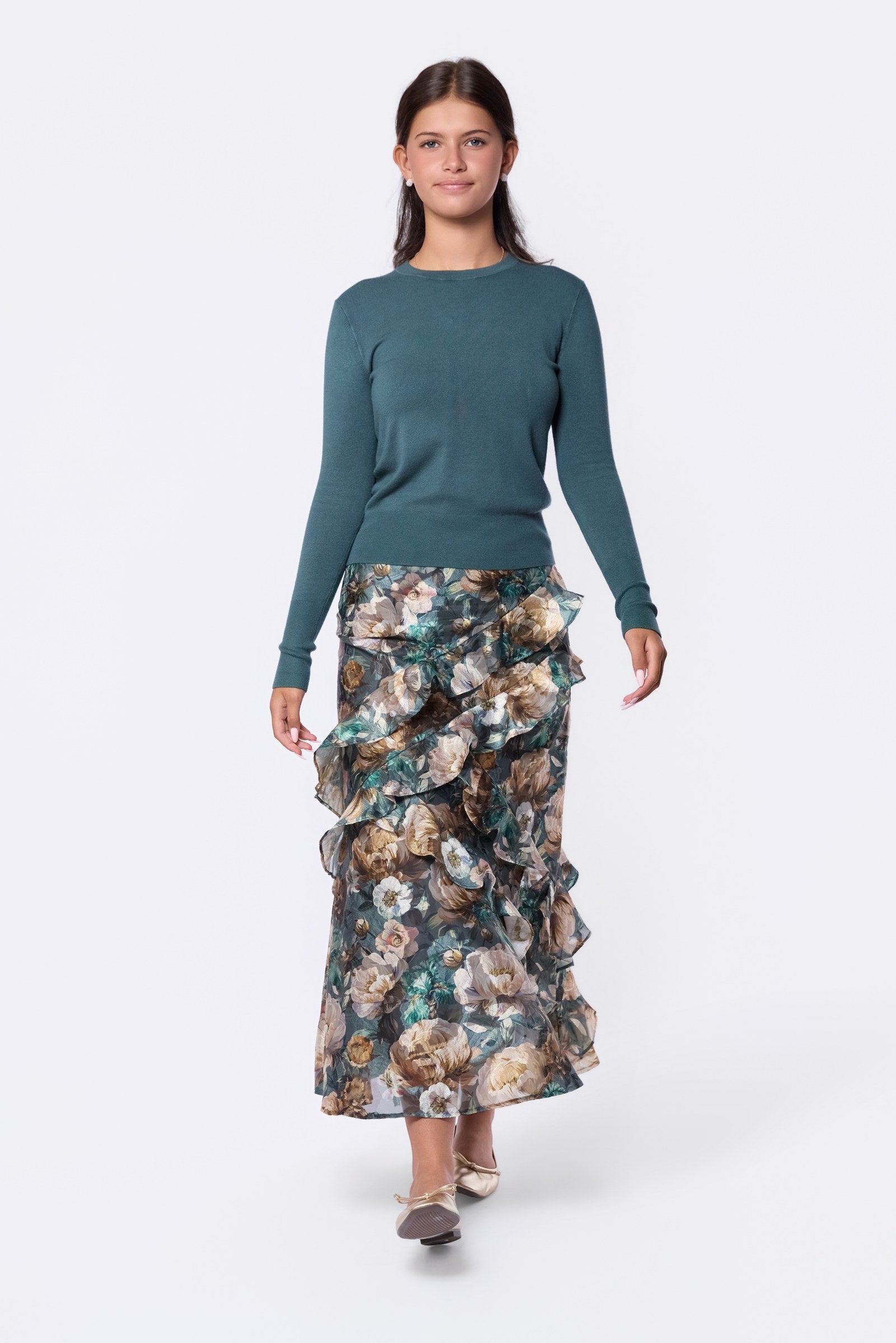 Zella Skirt (Sage Green)
