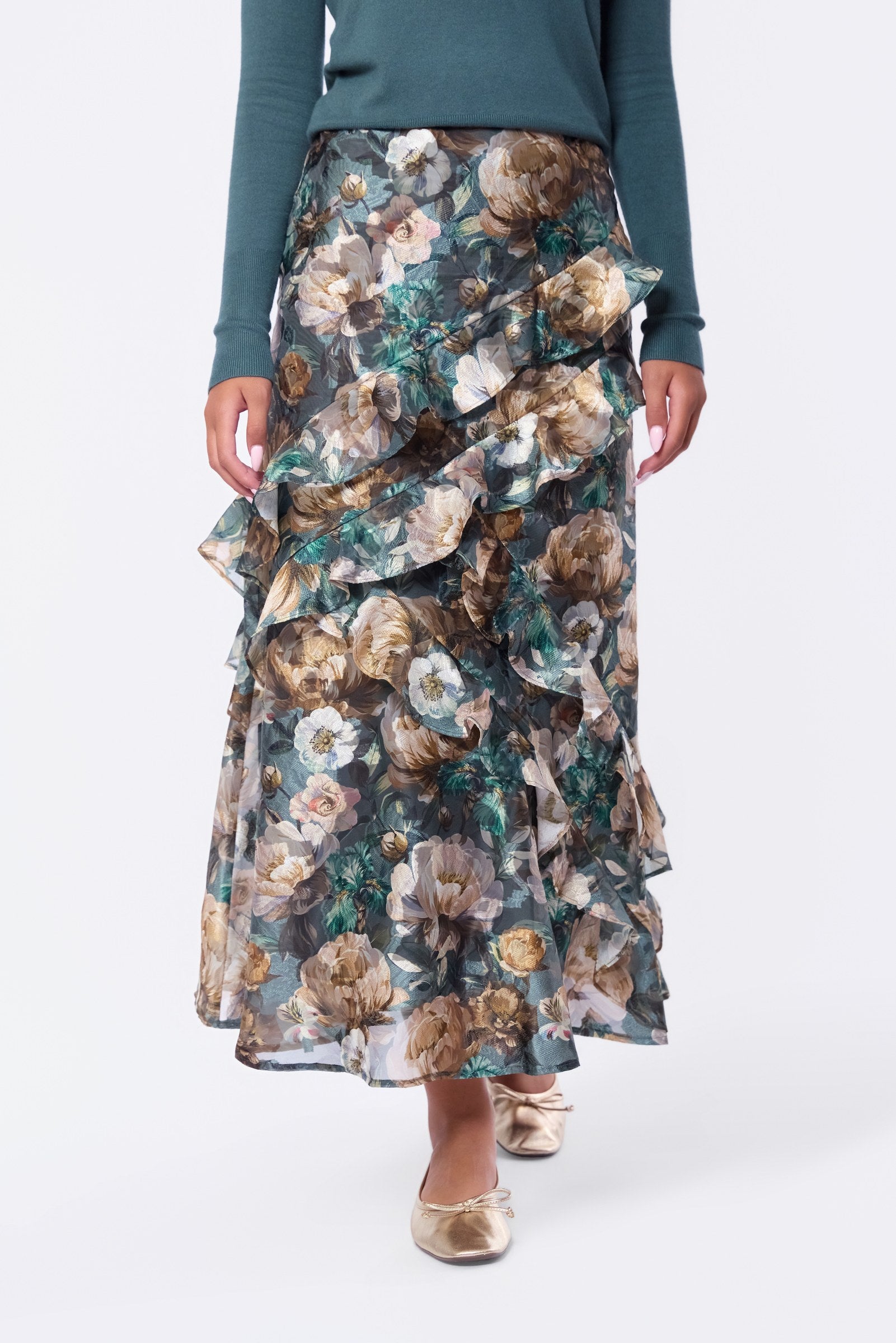 Zella Skirt (Sage Green)