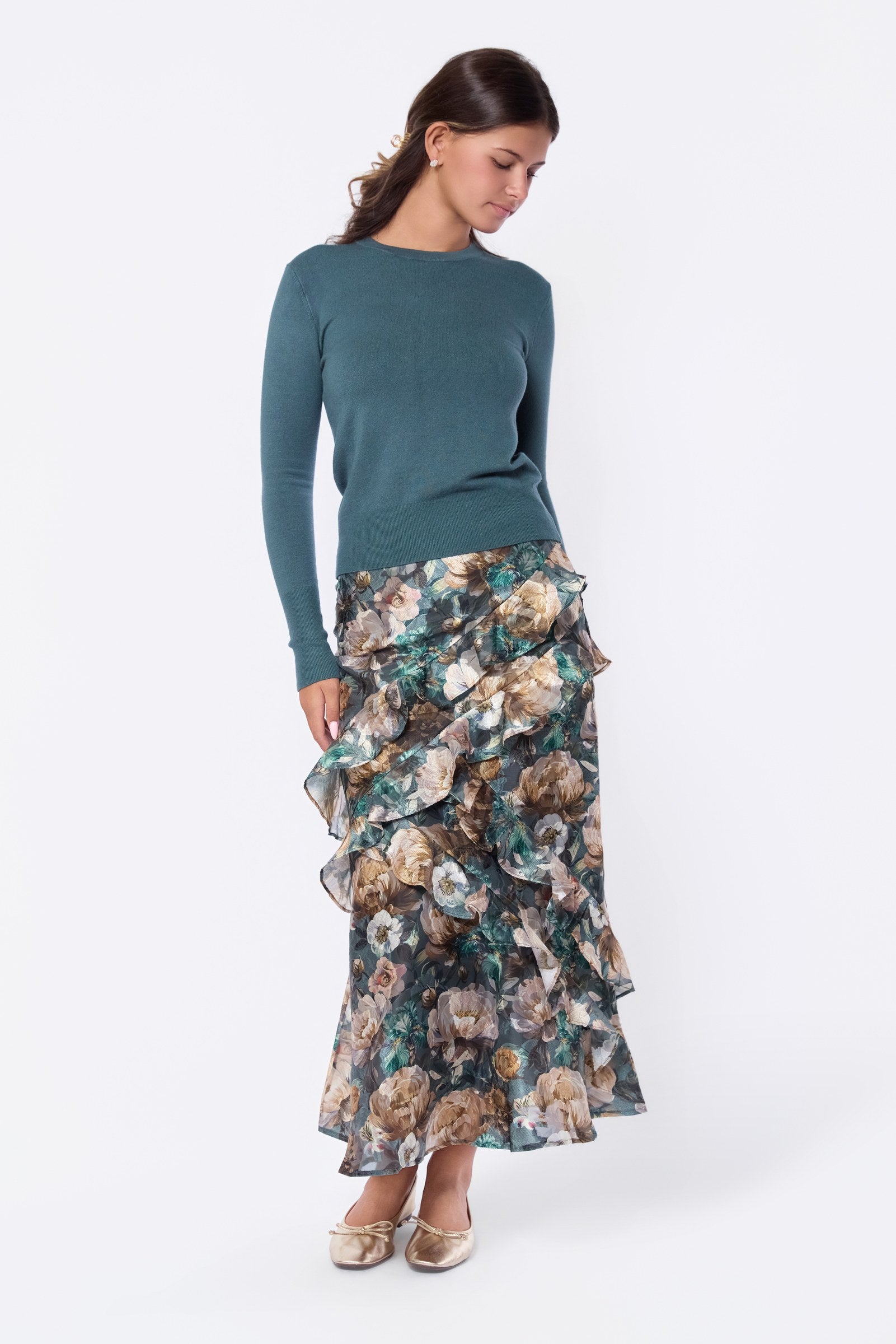Zella Skirt (Sage Green)