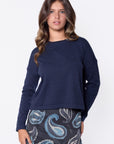 Doris Top (Blue Grey)