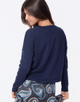 Doris Top (Blue Grey)