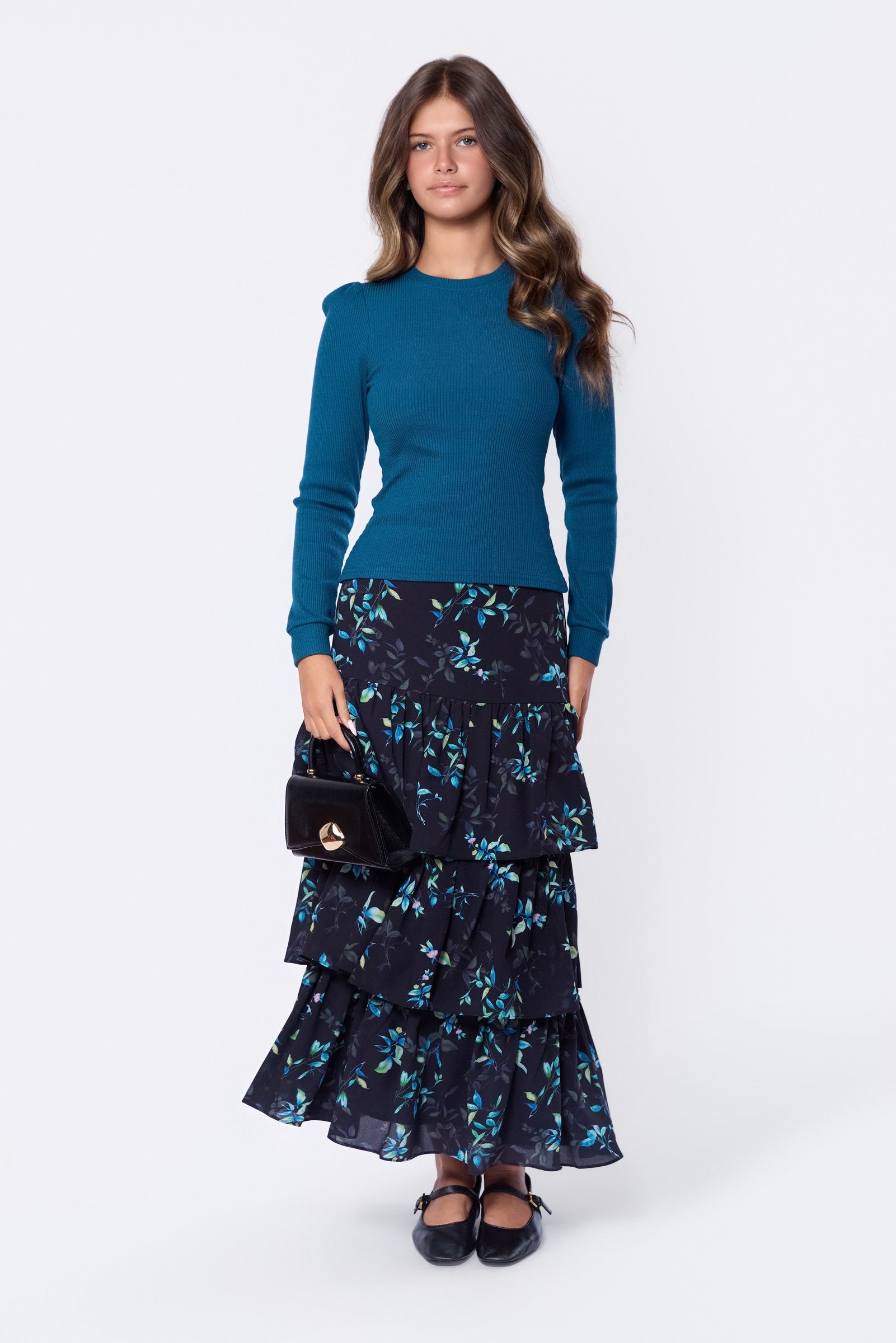 Clea Top (Teal)
