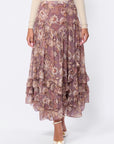 Kalina Skirt (Brown Pattern)