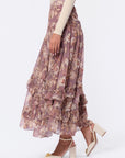 Kalina Skirt (Brown Pattern)