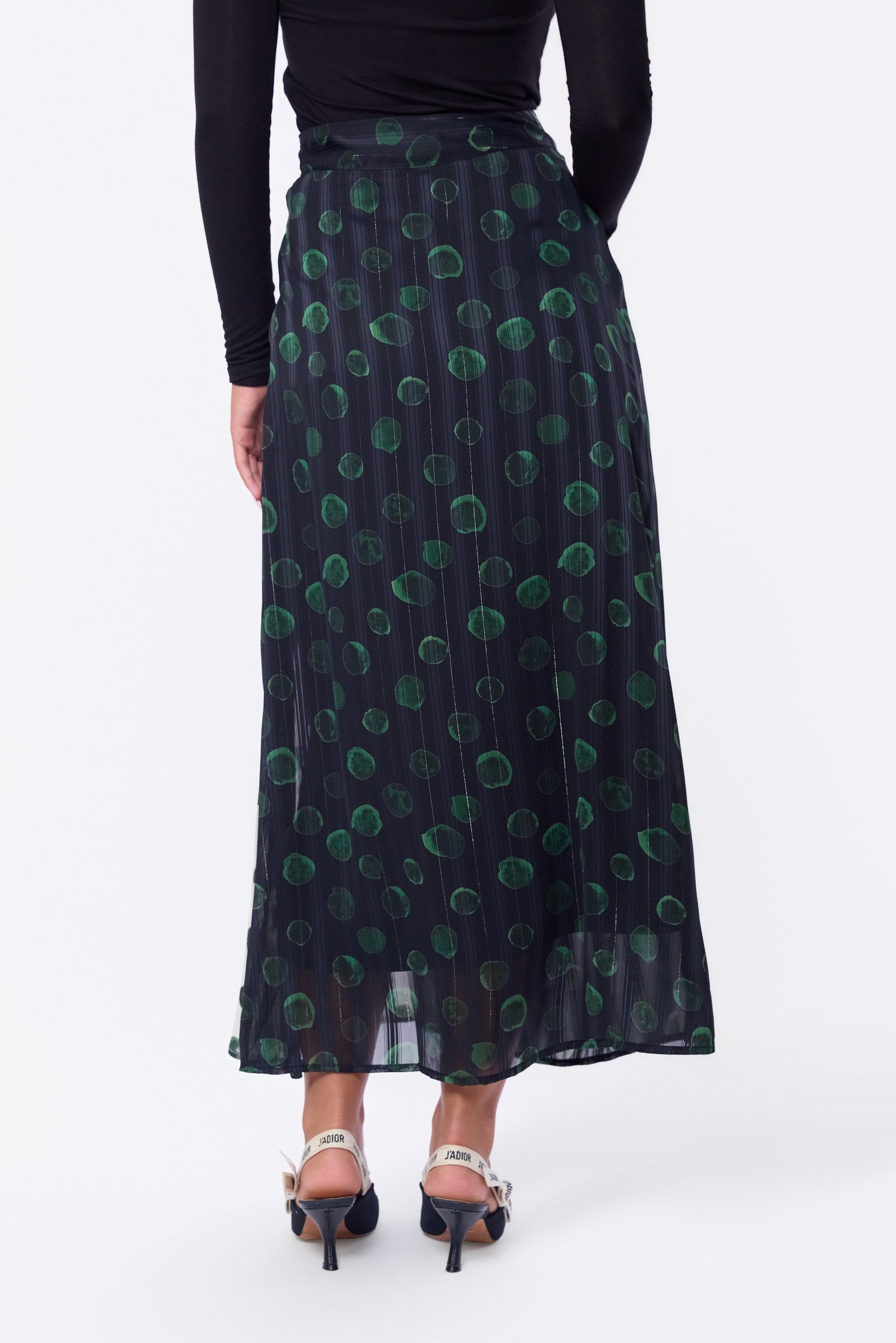 Khai Skirt (Green Ivory)