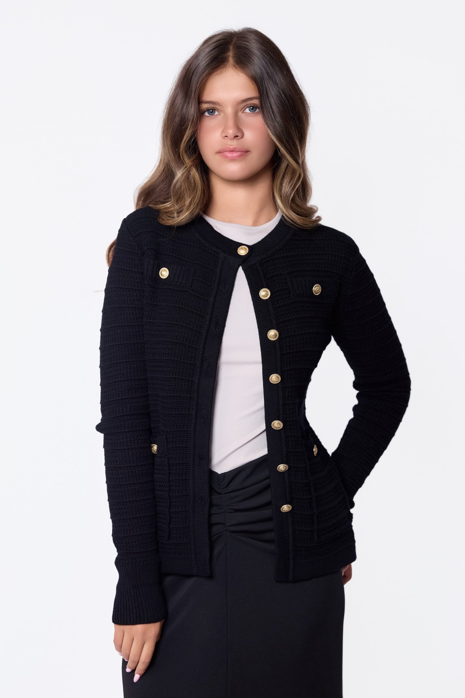 Carmela Cardigan (Black)