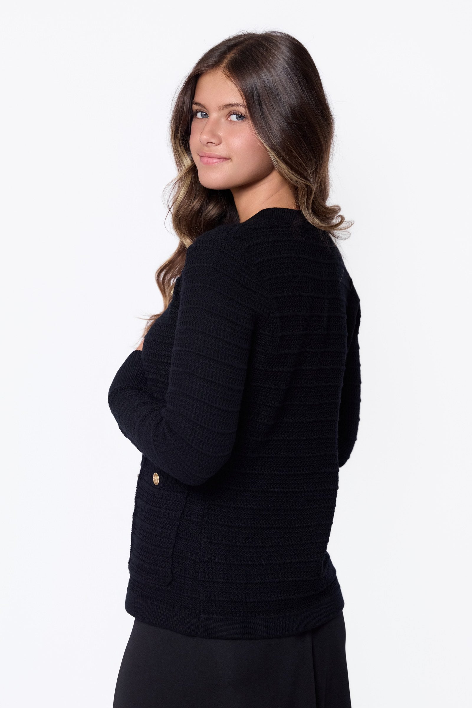 Carmela Cardigan (Black)