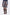 Zena Skirt 23" (Brown Blue)