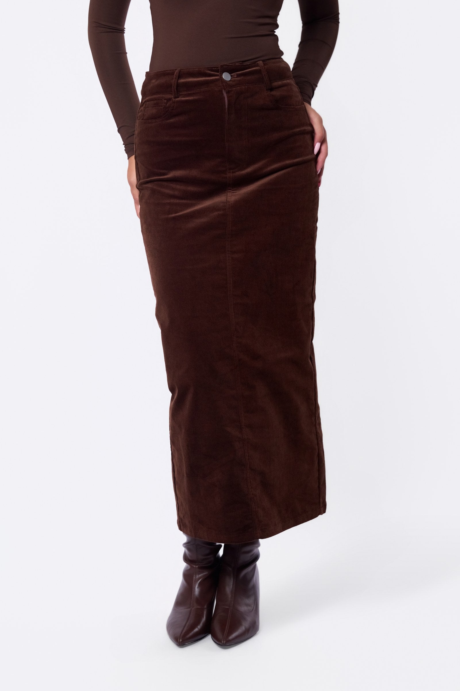 Matilda Skirt (Dark Brown)