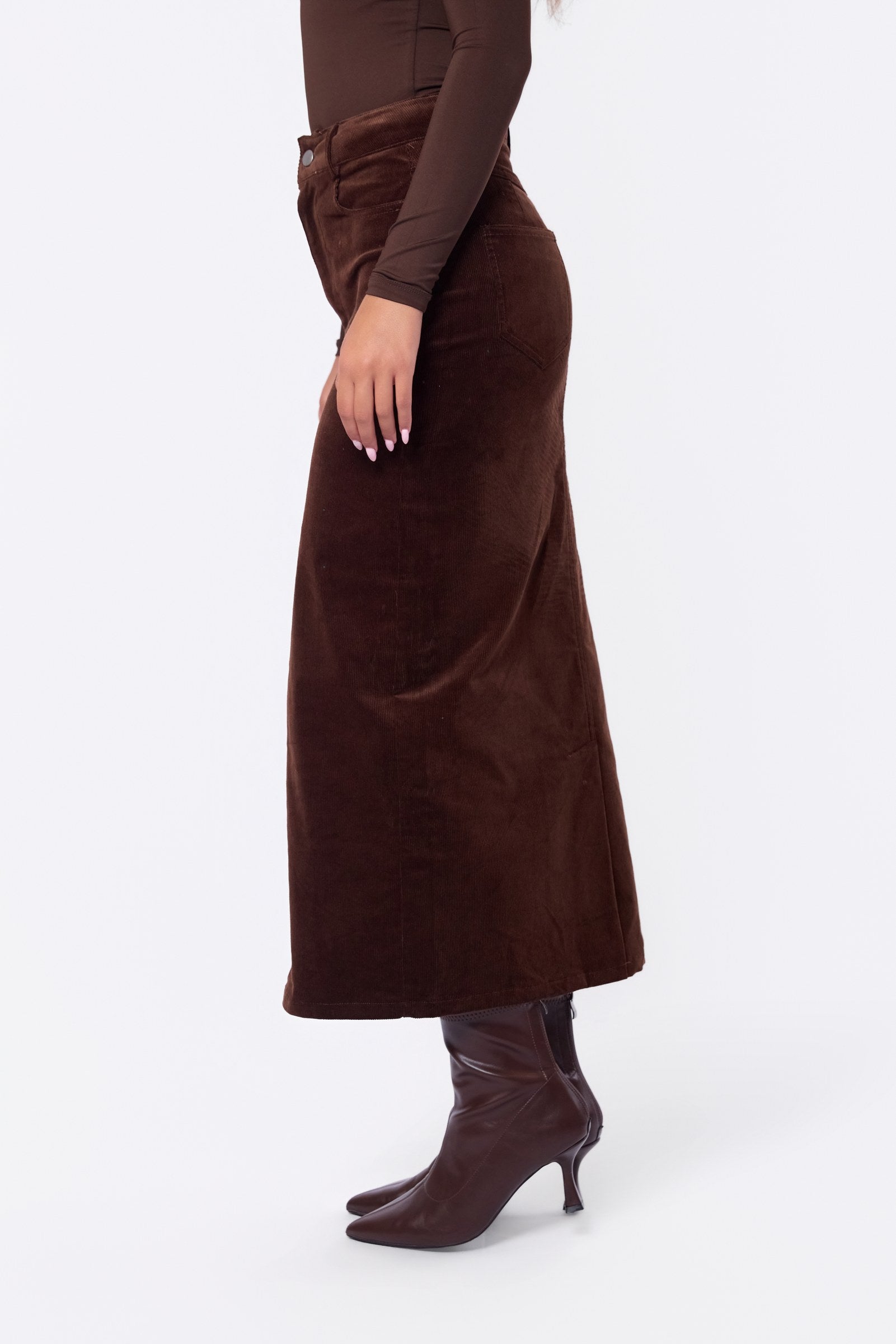 Matilda Skirt (Dark Brown)