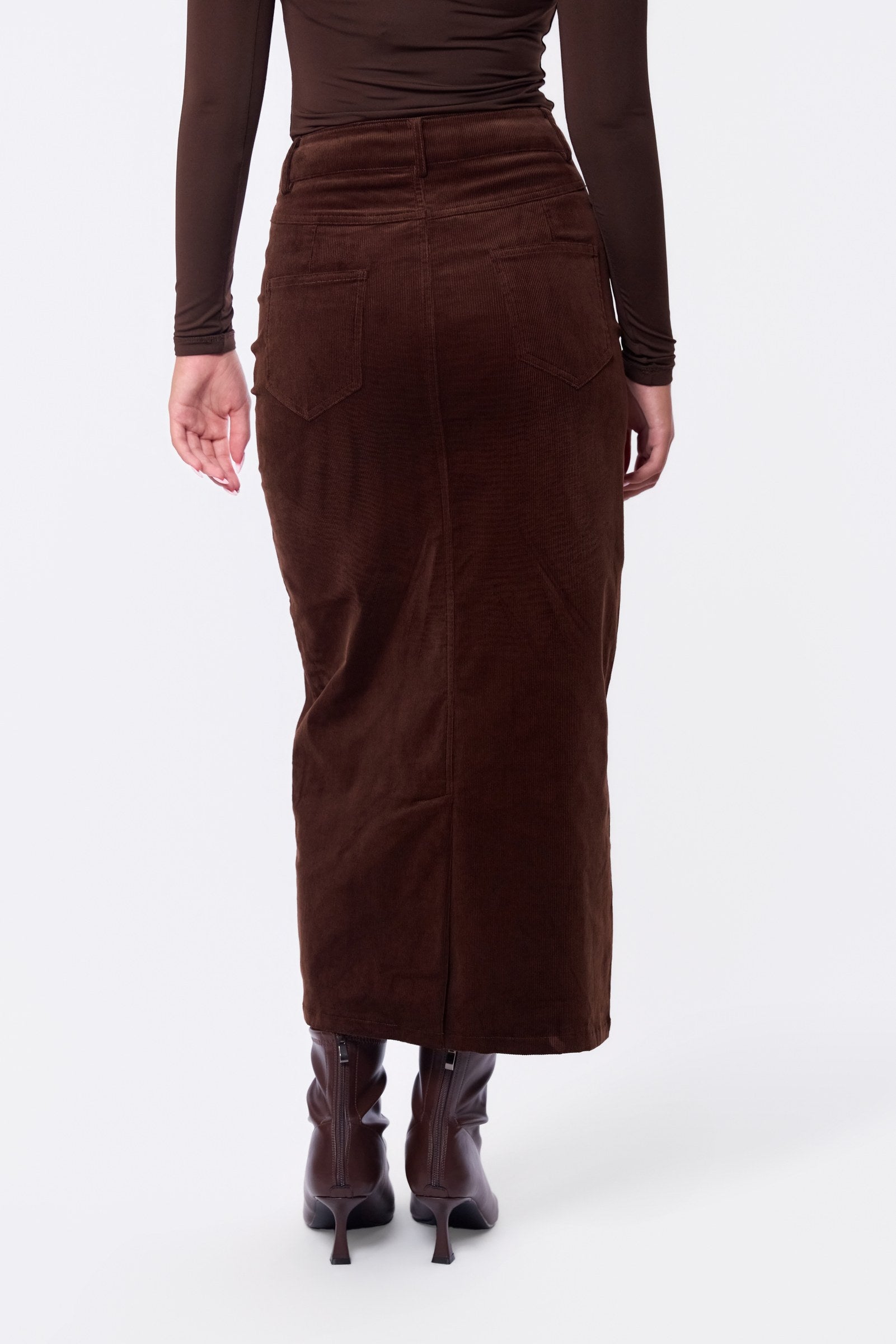 Matilda Skirt (Dark Brown)