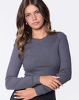 Clea Top (Heather Grey)