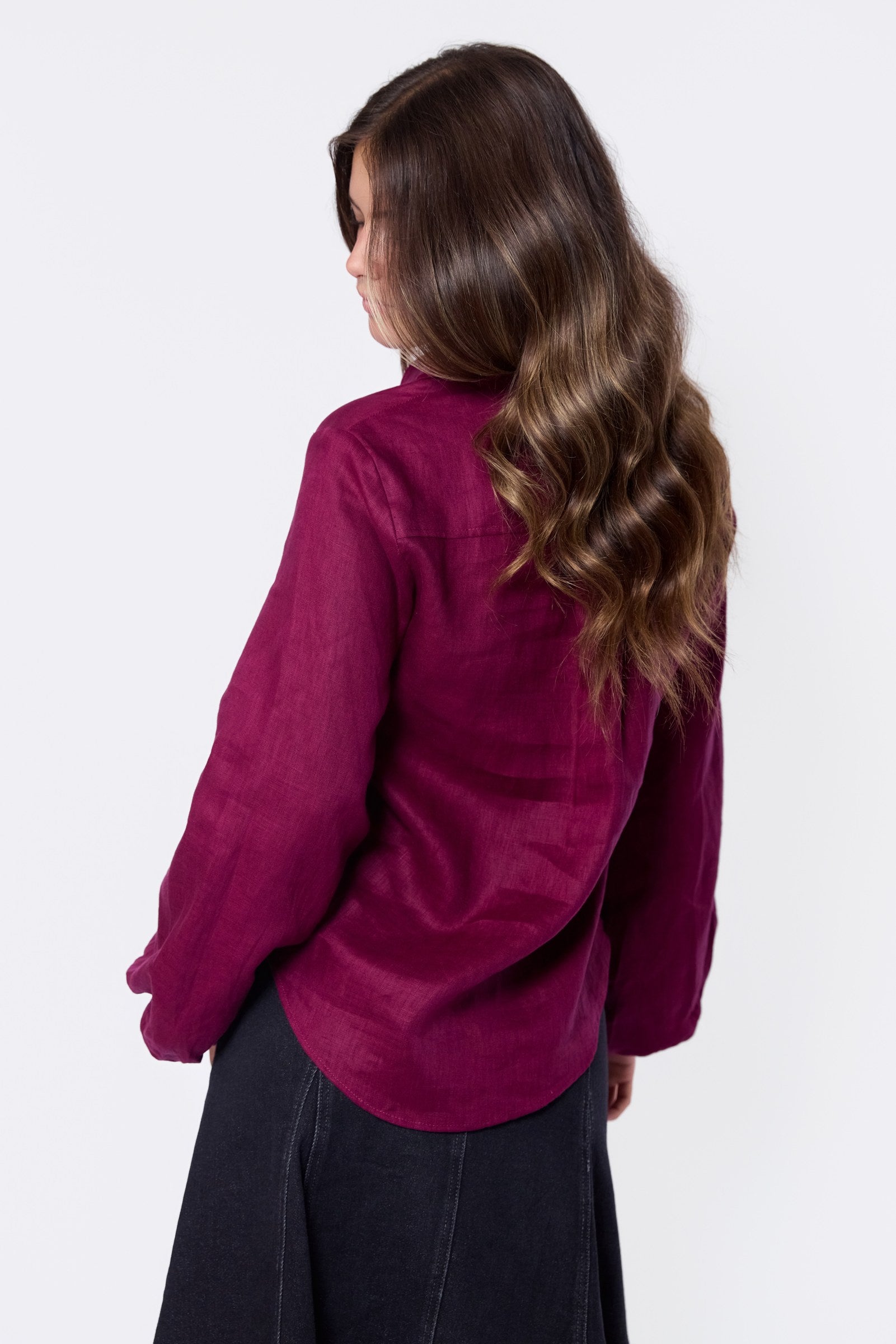 KOMI TOP (BURGUNDY)