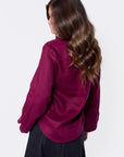 KOMI TOP (BURGUNDY)