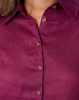 KOMI TOP (BURGUNDY)