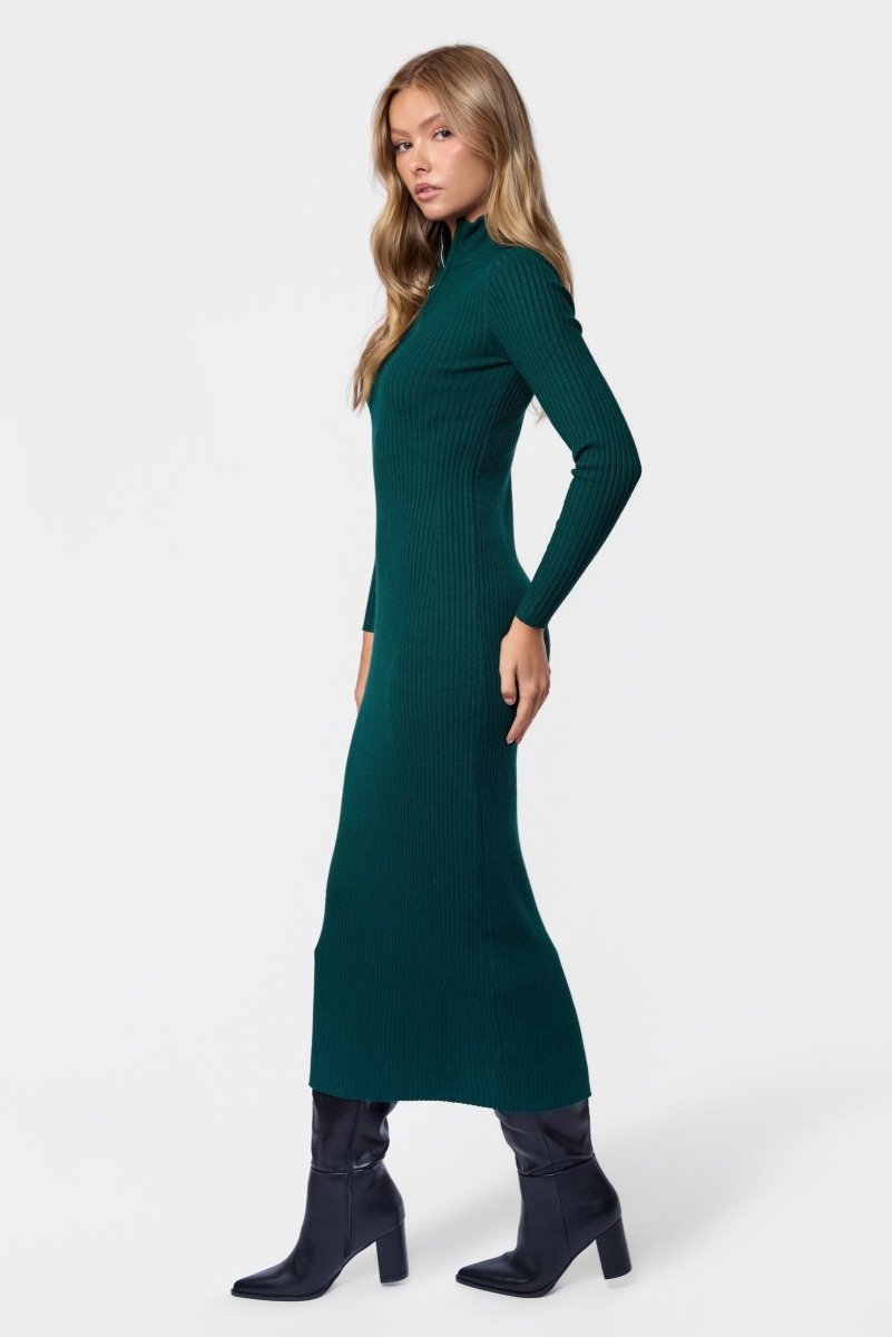 Sicilia Dress (Dark Green) - Dress - Yakira Bella