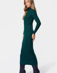Sicilia Dress (Dark Green) - Dress - Yakira Bella