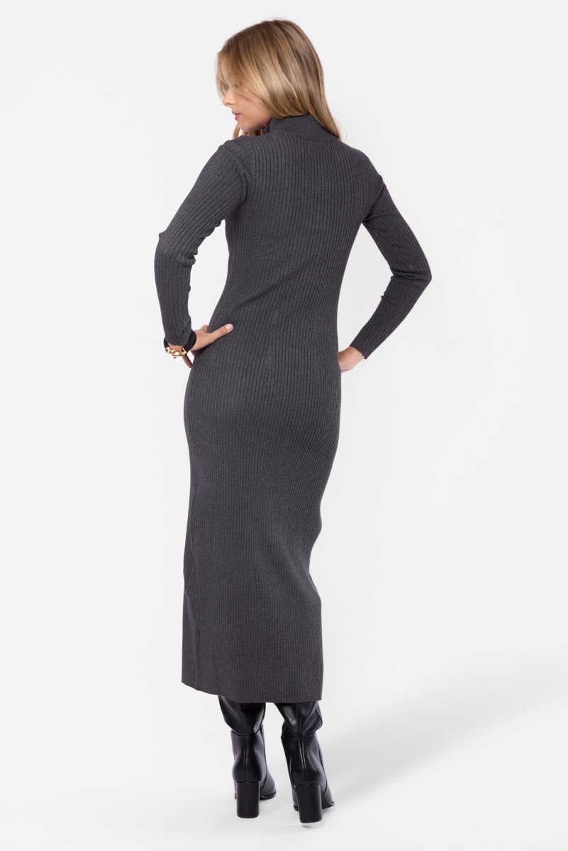 Sicilia Dress (Heather Grey) - Dress - Yakira Bella