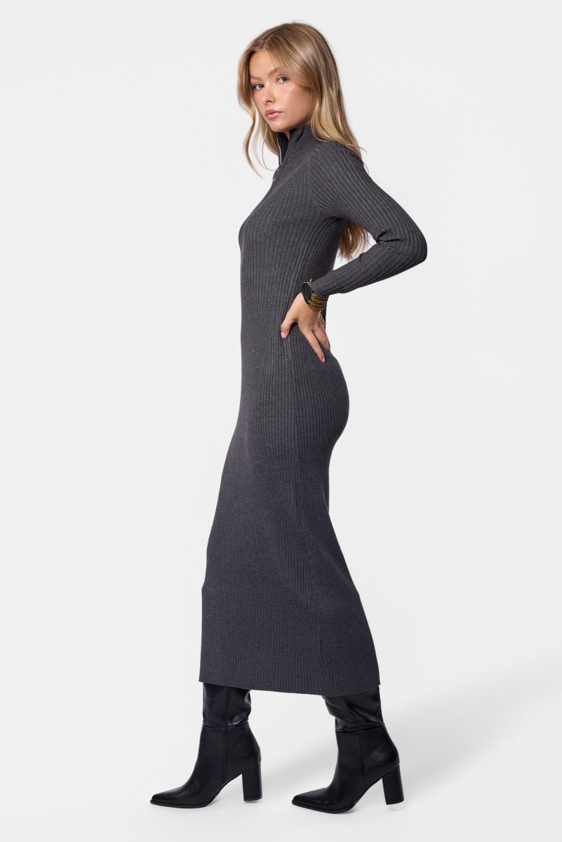 Sicilia Dress (Heather Grey) - Dress - Yakira Bella