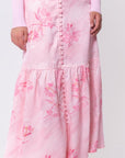 Siena Skirt (Pink Flower) - Skirt - Yakira Bella